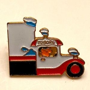 Tuborg Danish Beer Collectible Vintage Pin